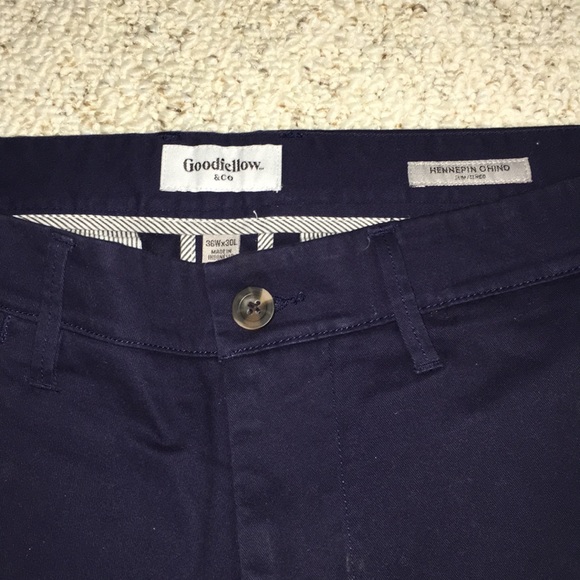 Never Worn❗️❗️Navy Blue Chinos - Picture 2 of 5